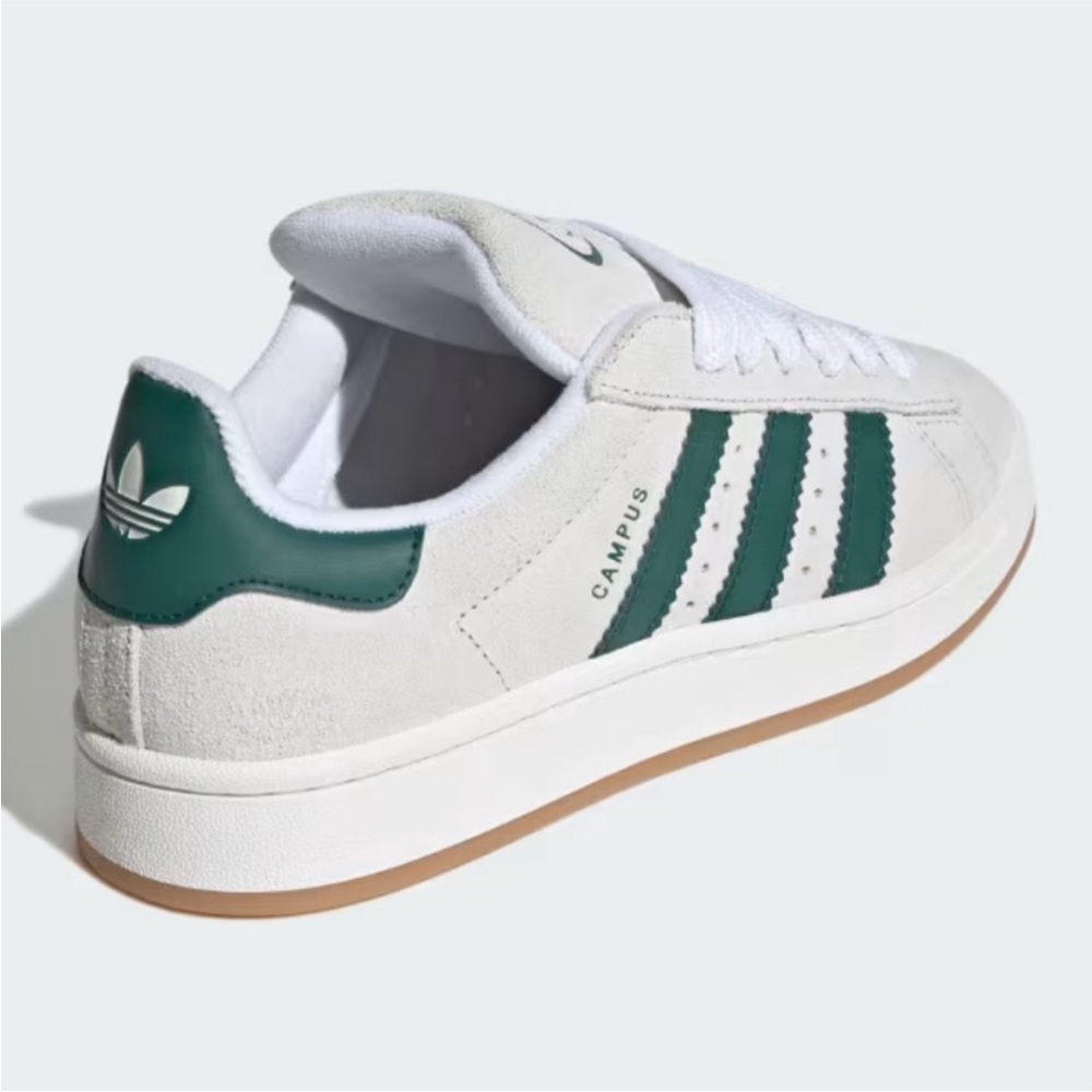 adidas Campus 00s W Crystal White / Core White / Collegiate Green - Picture 3 of 11